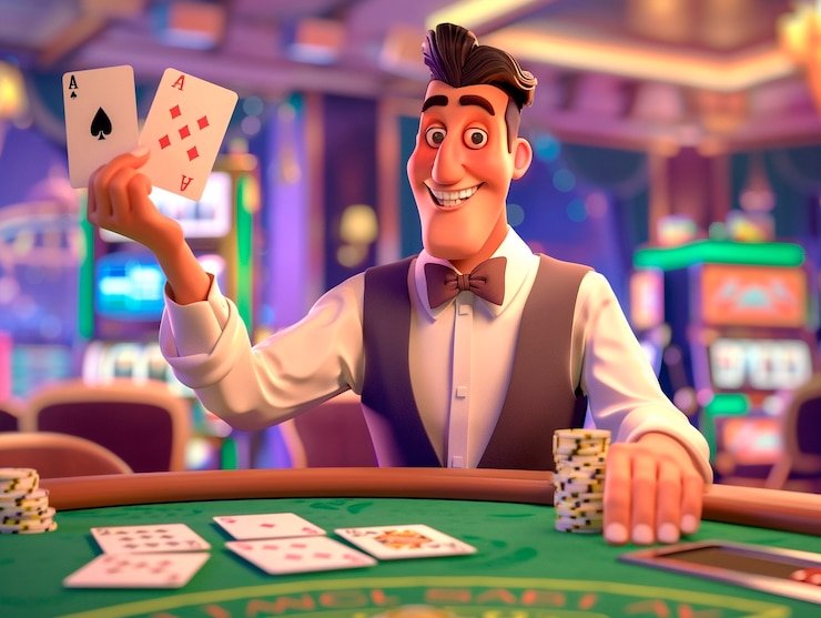 Permainan Lightning Dice dengan tiga dadu di studio live pupuslot